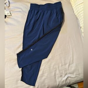 Lululemon For Love Crops - Halo Blue and Black